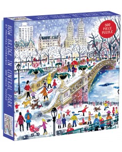 Puzzle Galison de 500 piese -Michael Storrings, Bow Bridge In Central Park