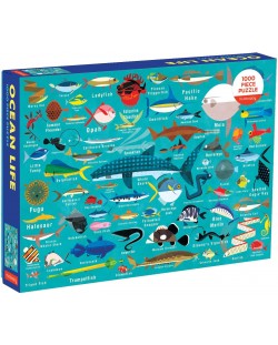Puzzle Galison de 1000 piese - Ocean Life
