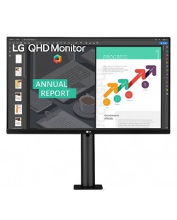 Monitor LG - 27QN880-B, 27", IPS, 75Hz, negru