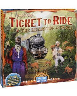 Extensie joc de societate Ticket to Ride - Heart of Africa
