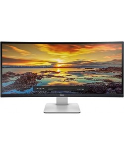 Monitor Dell - U3415W, 34", IPS, 3440 x 1440, Curved, negru