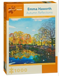 Puzzle Pomegranate de 1000 piese - Reflectia de toamna, Emma Haworth