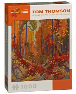 Puzzle Pomegranate de 1000 piese - Coroana toamnei, Tom Thomson