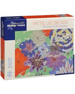 Puzzle Pomegranate de 500 piese - Flori si plicuri, Pattie Lee Becker