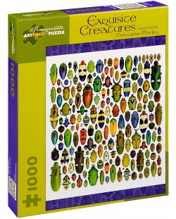 Puzzle Pomegranate de 1000 piese - Creaturi rafinate, Christopher Marley