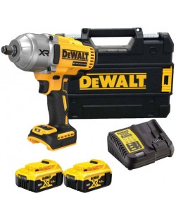 Cheie impact cu acumulator DeWALT - DCF900P2T-QW, 18V, 2 x DCB184 5.0 Ah