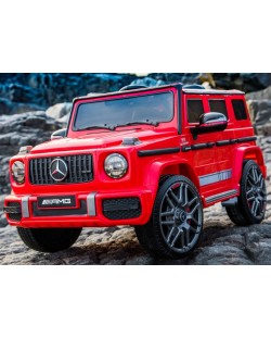 Mașină electrică pentru copii Chipolino - Mercedes G63 AMG, roșie