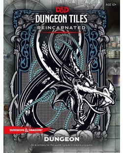 Accesoriu pentru jocul de rol Dungeons & Dragons - Dungeon Tiles Reincarnated Dungeon