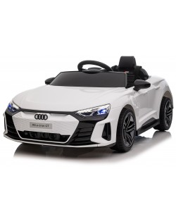 Mașină cu baterii Moni - Audi RS e-tron, alb 