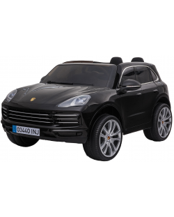 Mașină cu acumulator KikkaBoo - Licensed Porsche Cayenne S, negru