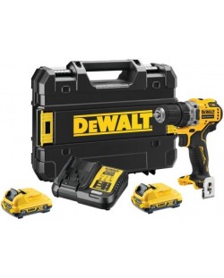 Șurubelniță cu acumulator DeWALT - DCD701D2-QW, 12V, 2x2.0 Ah