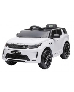 Mașina cu acumulator pentru copii Chipolino - Land Rover Discovery, alb