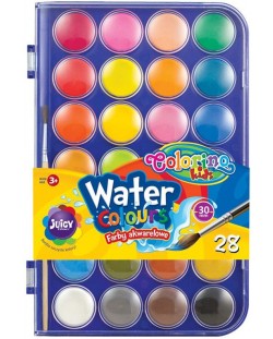 Acuarele  Colorino Kids - Jumbo,28 culori