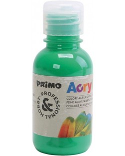 Vopsea acrilică Primo H&P - Light Green, 125 ml, în sticlă