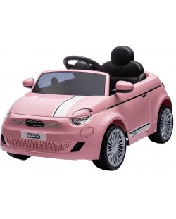 Mașină cu acumulator Chipolino - Fiat 500, roz
