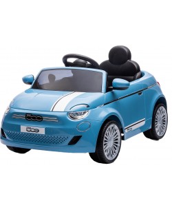 Mașină cu acumulator Chipolino - Fiat 500, albastru