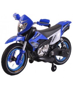 Motocicleta cu acumulator  Moni - Super Moto, FB-6186, albastra