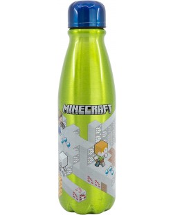 Sticlă din aluminiu Stor - Minecraft, 600 ml