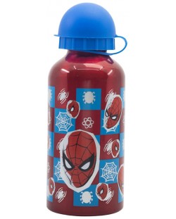 Sticlă din aluminiu Stor - Spider-Man, 400 ml
