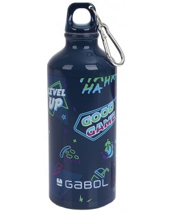 Sticlă de apă din aluminiu Gabol Loot - 600 ml