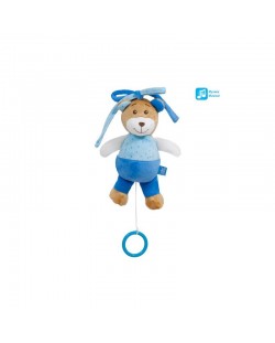 Amek Toys Jucărie muzicală pentru bebeluș Ursulețul Albastru