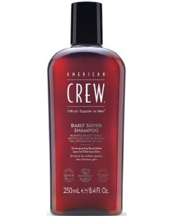 American Crew Șampon pentru păr gri, 250 ml