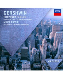 Andre Previn - Gershwin: Rhapsody In Blue; Piano Concerto; An American In Paris (CD)