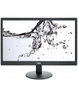 Monitor AOC - E970SWN, 18.5", 1366 x 768, negru