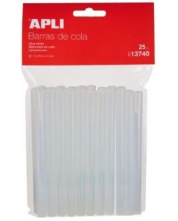 Bete adezive silicon APLI – ø 7.5 х 10 cm, 25 bucati
