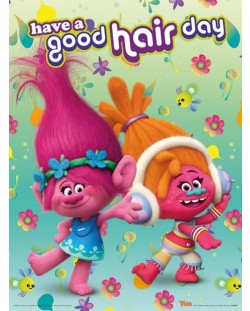 Tablou Art Print Pyramid Animation: Trolls - Good Hair Day	