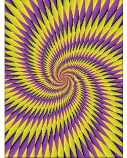Tablou Art Print Pyramid Art: Optical Illusion - Brain Spin