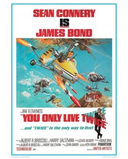 Tablou Art Print Pyramid Movies: James Bond - You Only Live Twice One-Sheet