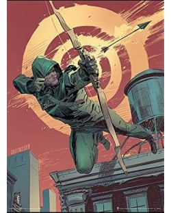 Tablou Art Print Pyramid DC Comics: Green Arrow - Target	
