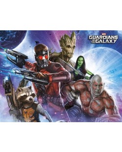 Tablou Art Print Pyramid Marvel: Guardians of the Galaxy - Team