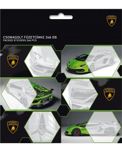 Etichete scolare Ars Una Lamborghini - 18 bucati
