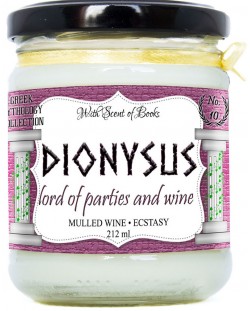 Lumanare aromata - Dionysus lord of parties and wine, 212 ml