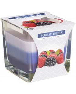 Lumânare parfumată Bispol Aura - Fructe de pădure, 170 g