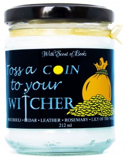 Lumanare aromata The Witcher - Toss a Coin to Your Witcher, 212 ml	