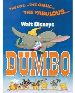 Tablou Art Print Pyramid DIsney: Dumbo - The Fabulous