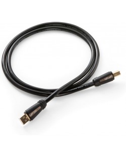 Cablu audio QED - Performance - Hi Ref, USB -A/USB-B M/M, 1 m, negru