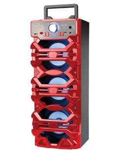 Sistem audio Elekom - EK-750, roșu