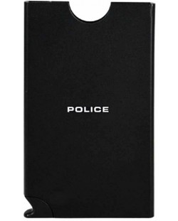 Husă pentru carduri automat Police - Akron, negru