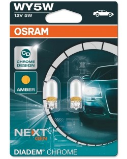 Becuri auto Osram - WY5W, 2827DC, Diadem Chrome