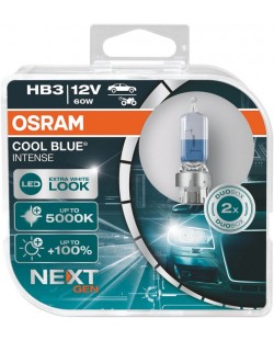 Becuri auto Osram - HB3, 9005CBN, Cool Blue Intense