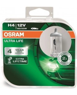 Becuri auto Osram - H4, 64193ULT, Ultra Life