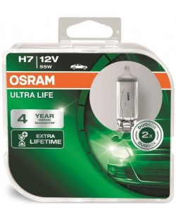 Becuri auto Osram - H7, 64210ULT, Ultra Life