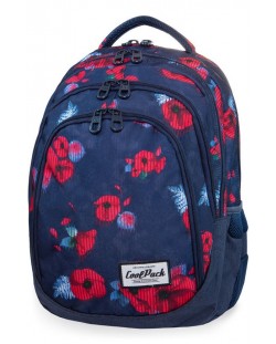 Ghiozdan scolar Cool Pack Drafter - Red Poppy