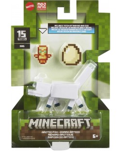 Figură  Minecraft - Arctic fox, 8 cm