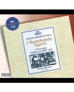 Bach: 6 Brandenburg Concertos; 4 Ouvertures; Tripel Concerto BWV 1044 (3 CD)