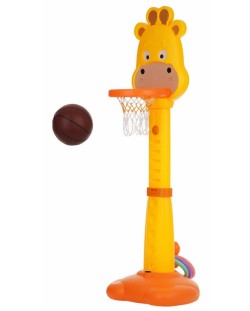 Baschet cerc 5 în 1 King Sport - Giraffe